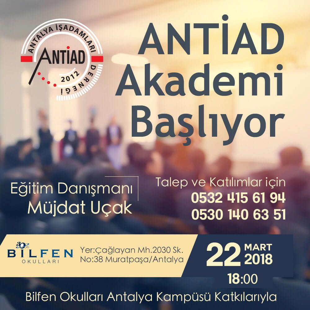 ANTİAD AKADEMİ/İŞVEREN EĞİTİMLERİ